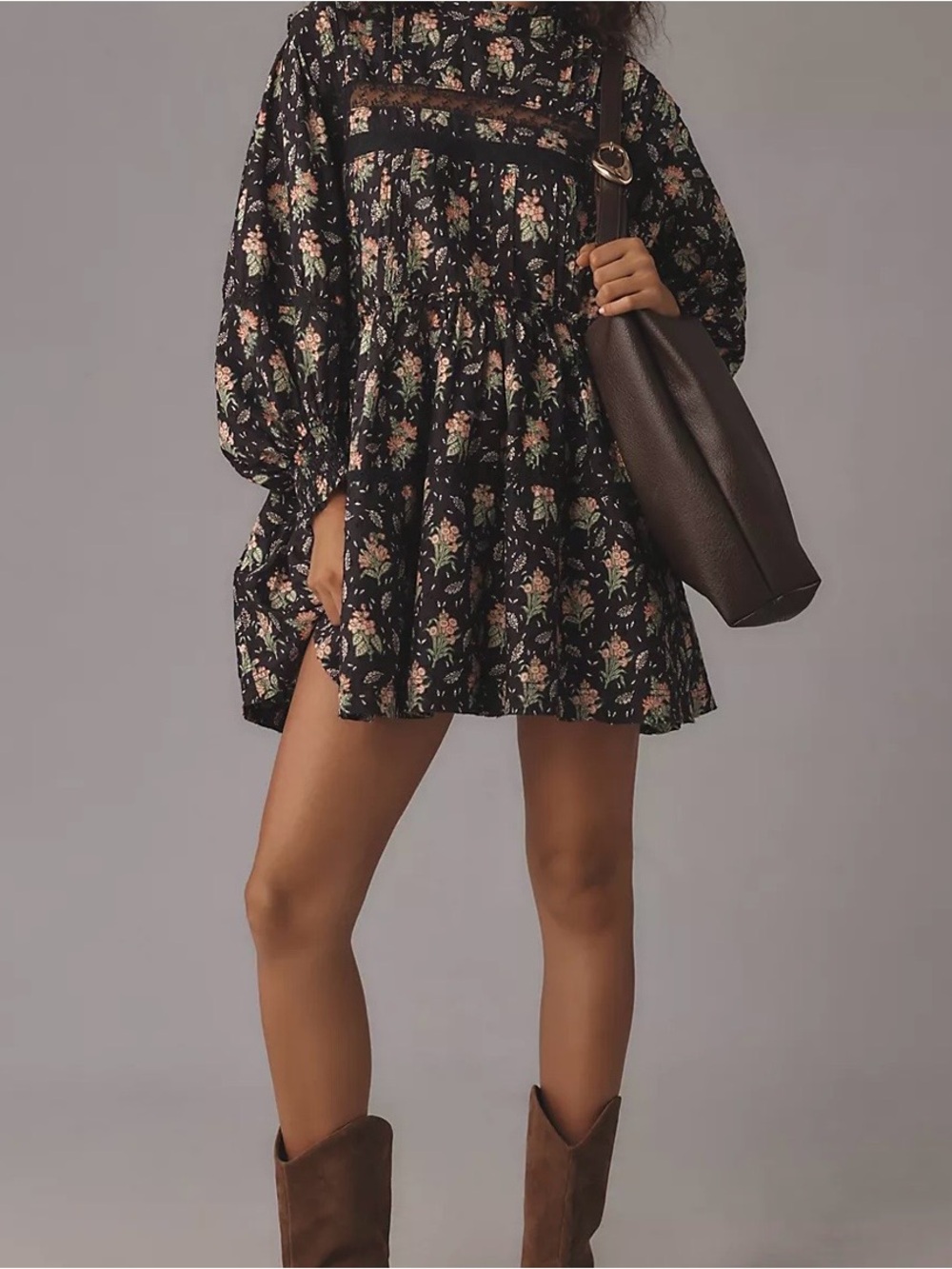 *New without tags* Anthropologie Love Knot Slouchy Bag: Buckle Edition - Picture 3 of 6